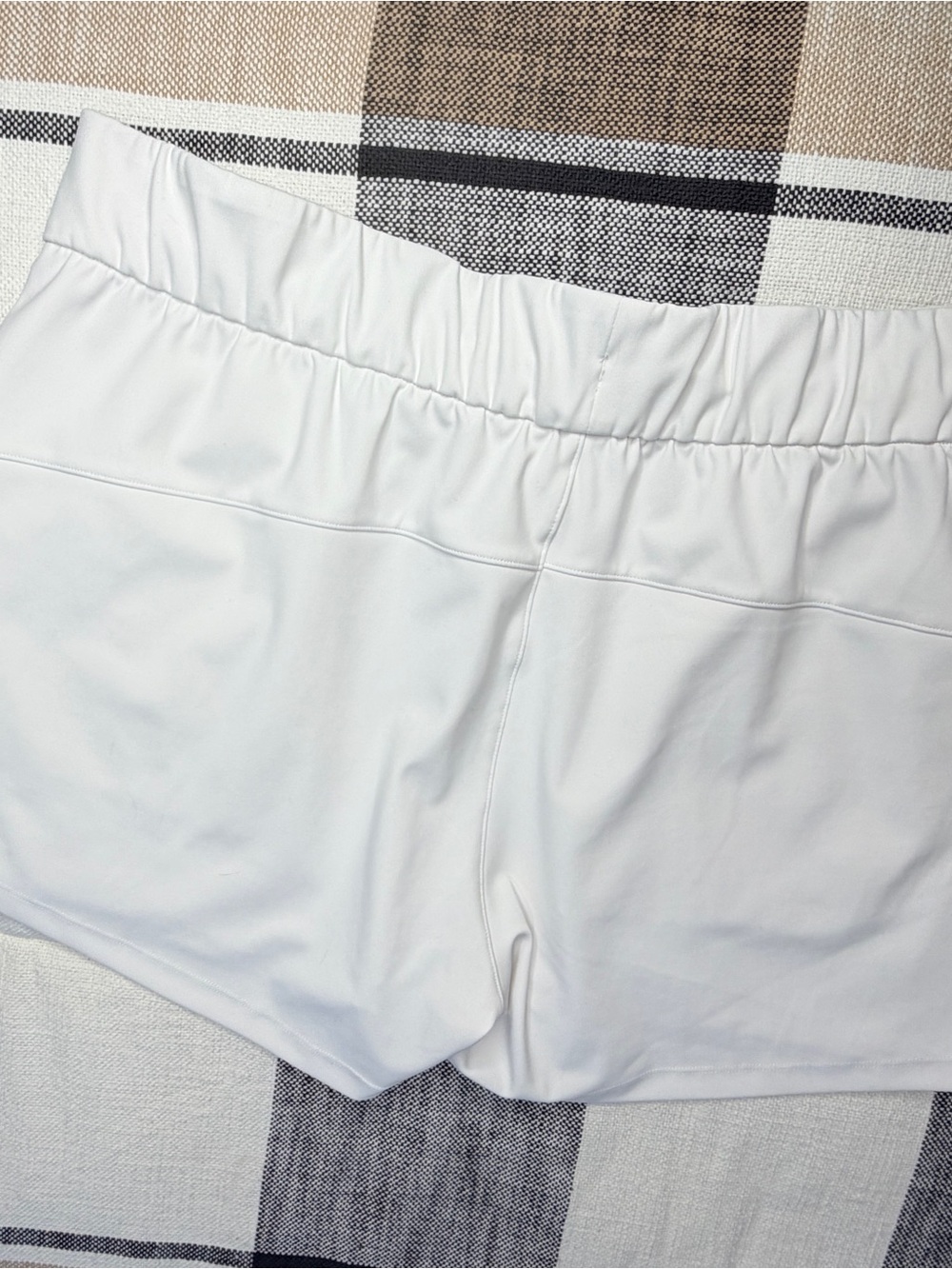 Women's White Club Shorts - Picture 6 of 7